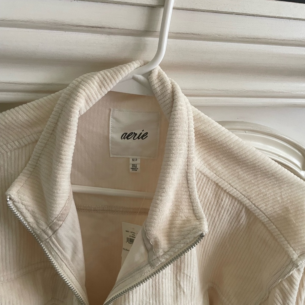 🎉Host Pick🎉Aerie Cream Corduroy Jacket - Picture 3 of 3